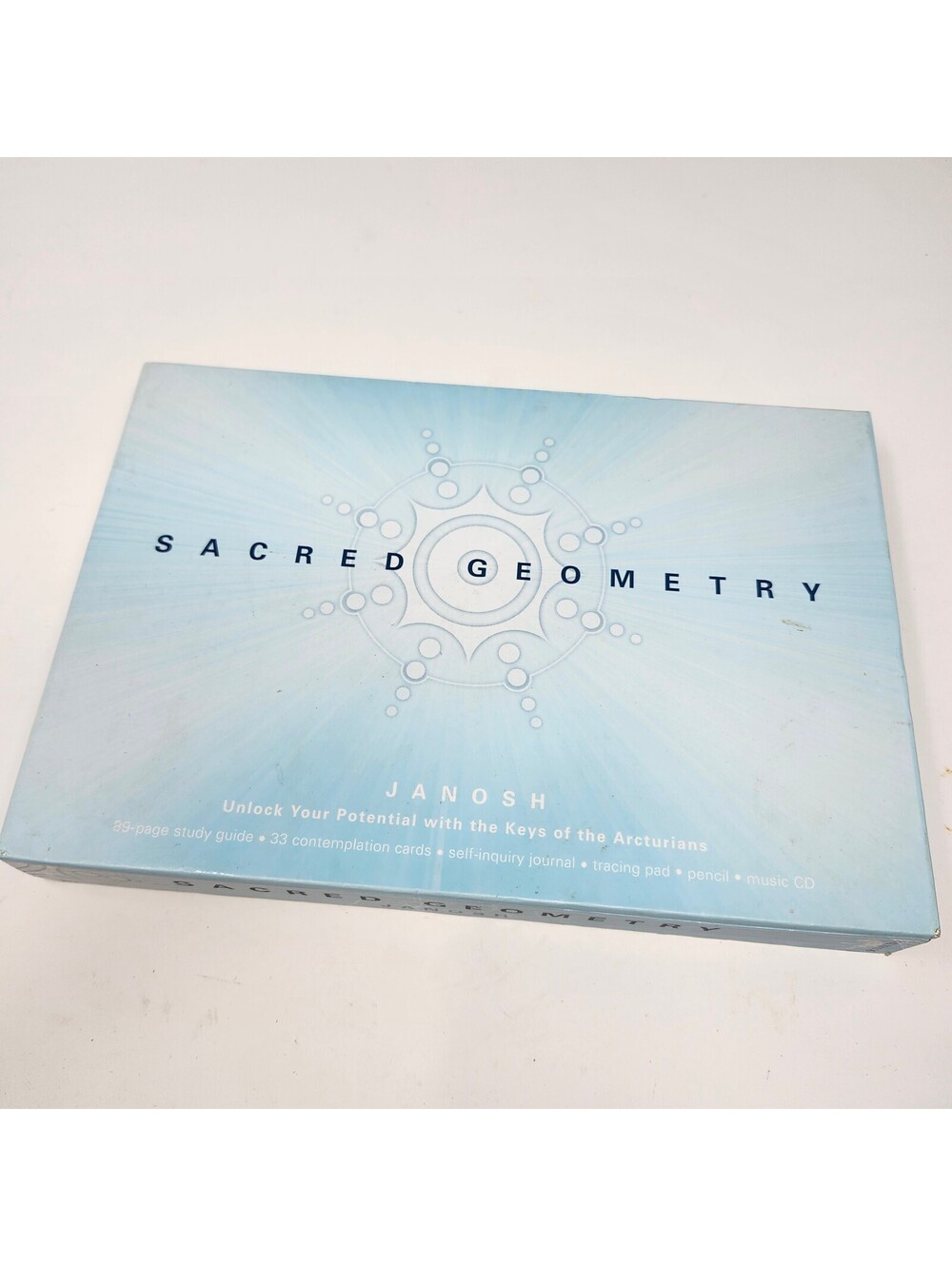 Janosh Sacred Geometry Unlock Your Potential Kit Cards Journal CD